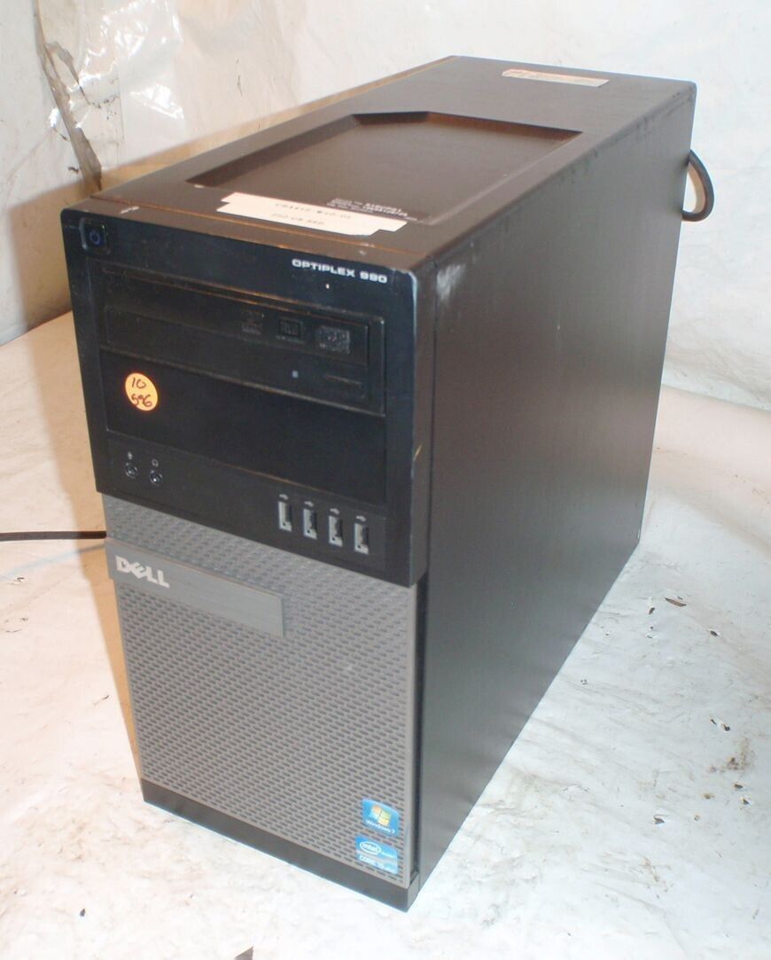 Dell Optiplex 990 Model: D09M Desktop Computer w Windows 7 Pro COA