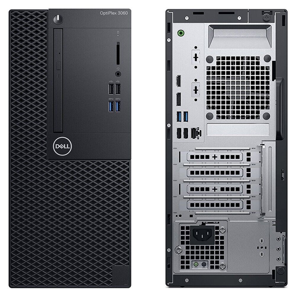 Dell OptiPlex 3060 Tower Intel Core i5 8th Gen. 16GB RAM 1TB SSD Windows 11 Pro
