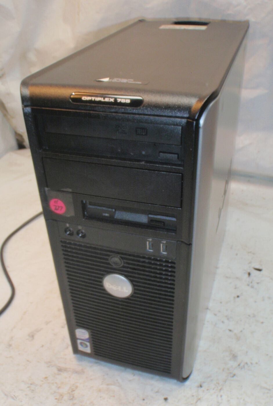 Dell Optiplex 755 Desktop Computer Model: DCSM w Windows Vista Business COA