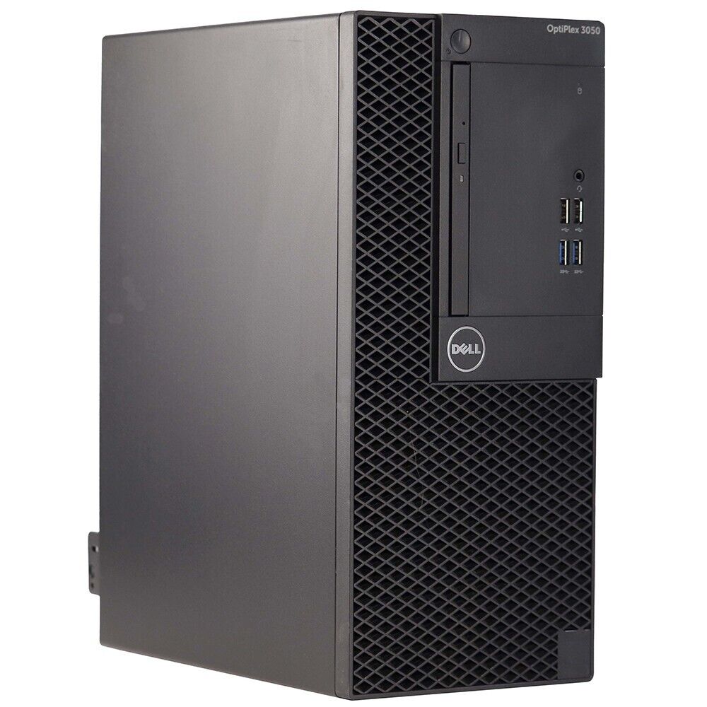 Dell OptiPlex 3050 Tower Desktop Intel i5 16GB 2TB HD 128GB SSD Windows 10 Pro