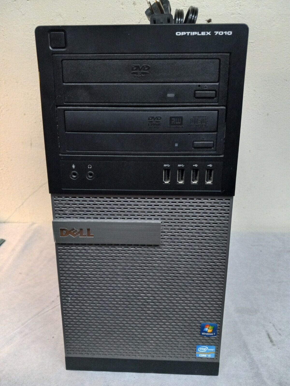 DELL Optiplex 7010 Desktop i5-3470 3.2Ghz, 8GB, Win 10 Pro, DVD RW + DVD, 250GB