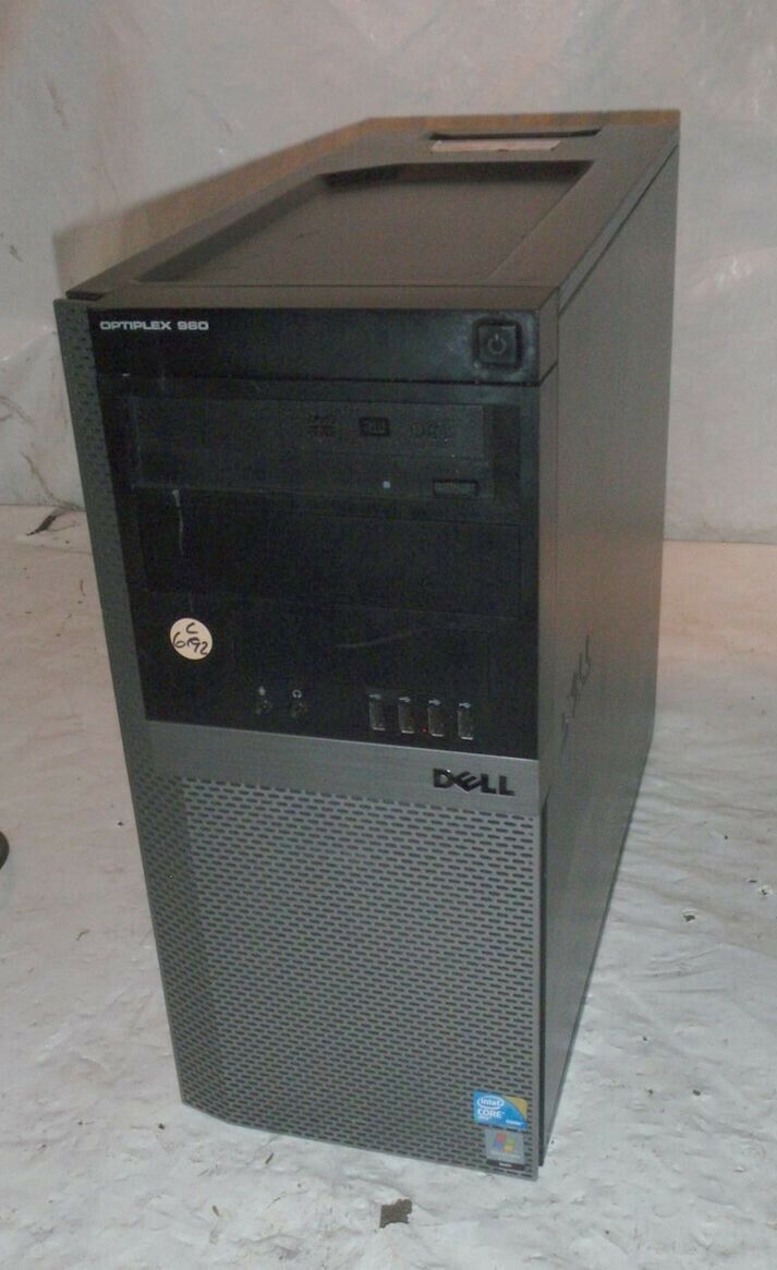 Dell Optiplex 960 Model: DCSM w Windows Vista Home Basic COA – No Power Supply