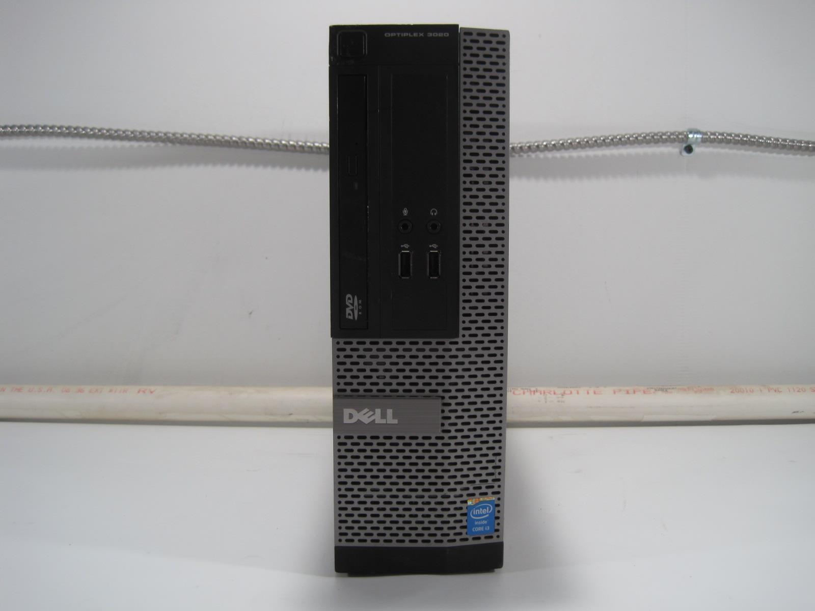 Dell Optiplex 3020 SFF Core i3-4130 3.4GHz 8GB RAM 500GB HDD Windows 10 Pro