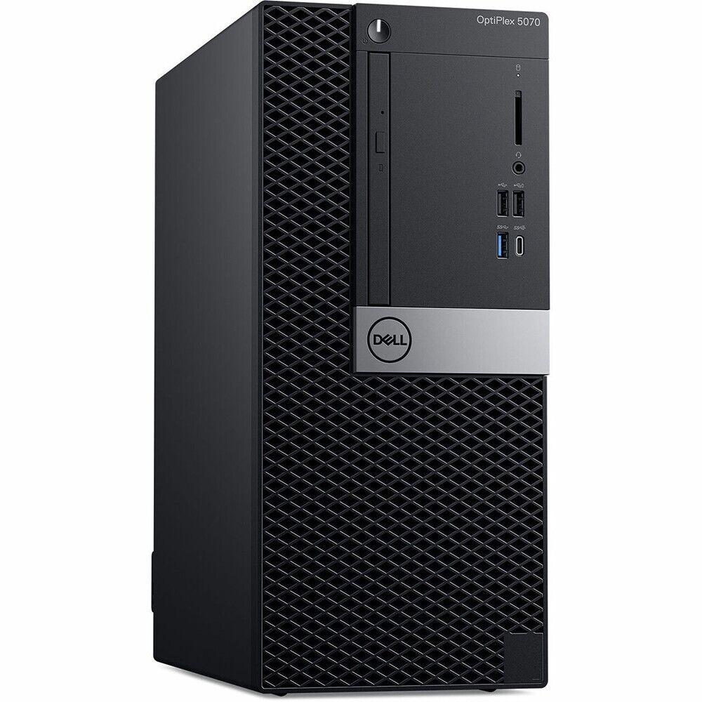 Dell i5 Desktop Computer Tower 16GB 240GB SSD Windows 11 Home Wi-Fi