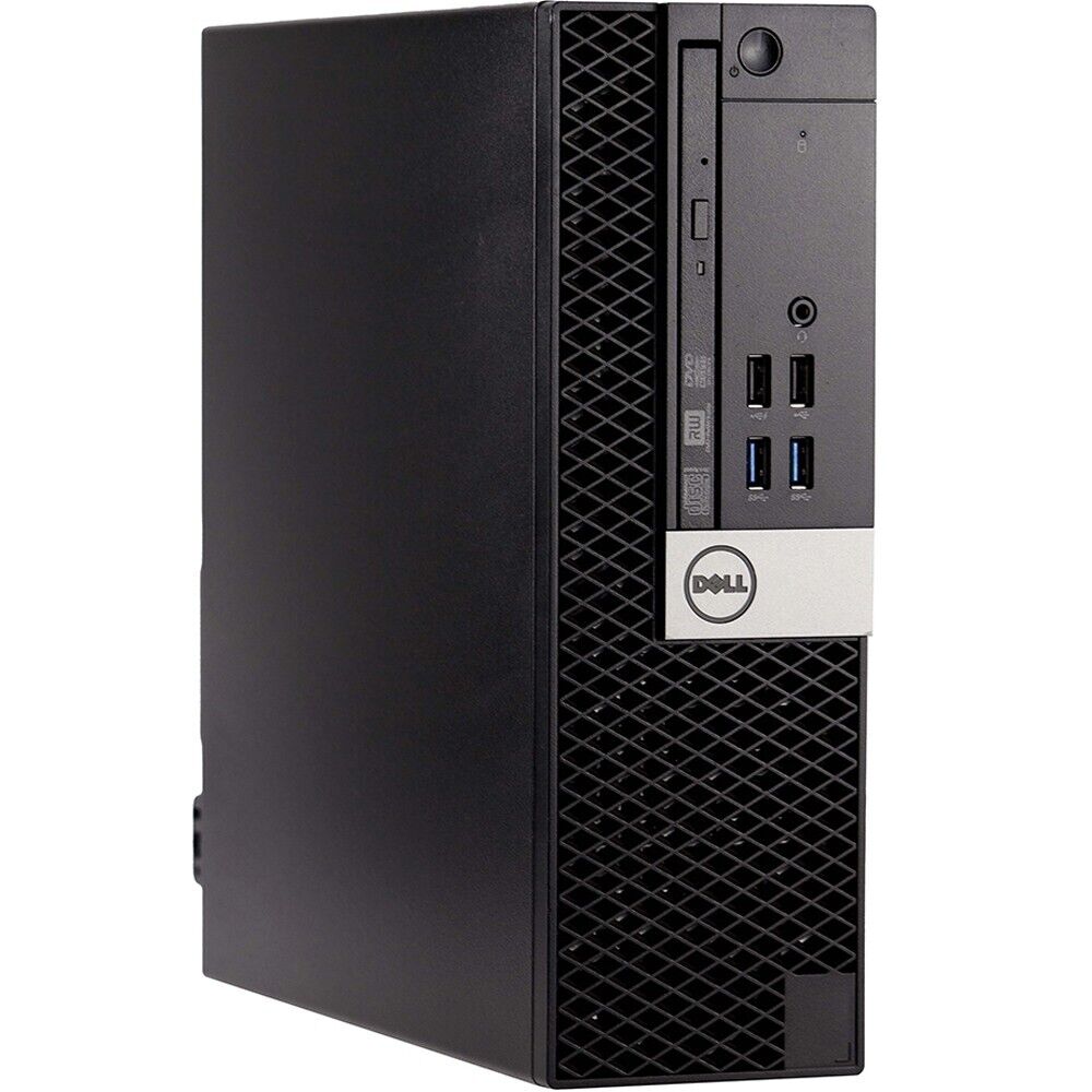 Dell Desktop Computer Intel i5 SFF PC 8GB RAM 120GB HDD Windows 10 Home Wi-Fi