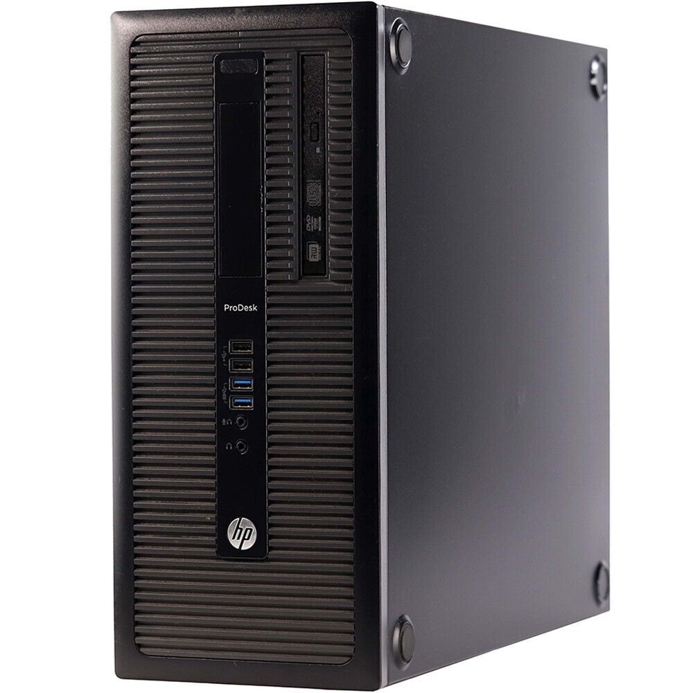 HP Desktop i5 Computer Windows 10 SFF 8GB RAM 256GB SSD Wi-Fi DVD/RW