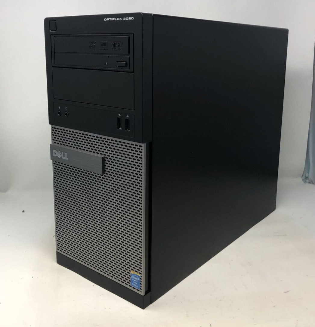 Dell Optiplex 3020 Tower i3-4130 3.4GHz 8GB RAM 500GB SSD Win 10 Pro