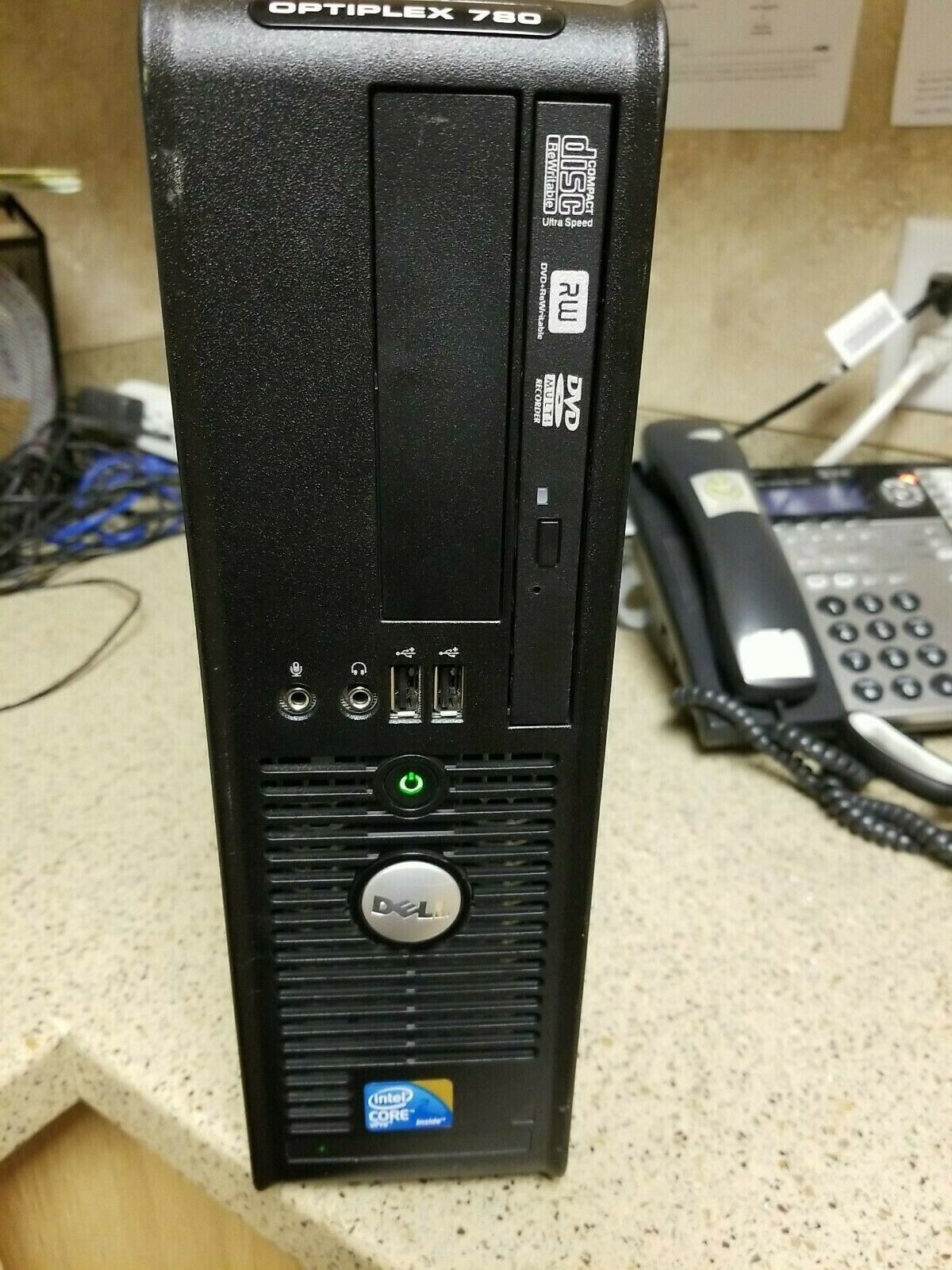 Dell Optiplex 780  3Ghz Windows XP PRO SP3  2GB RAM 120 GB HDD Office pdf Mint