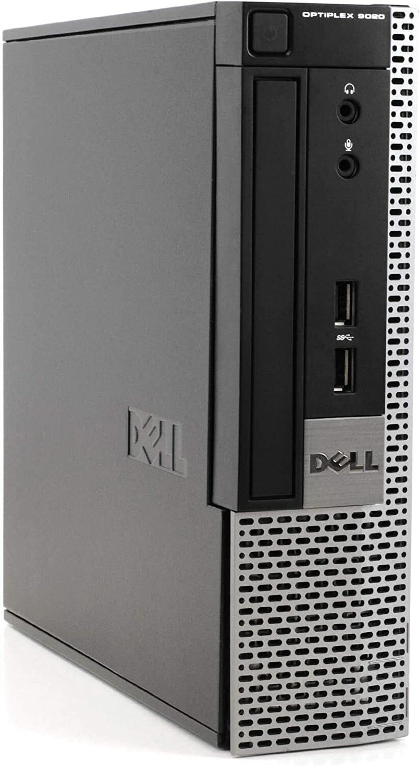 Dell Optiplex 9020 USFF i5-4590 Quad Core 3.30Ghz 16GB 512GB SSD DVD Win 10 pro