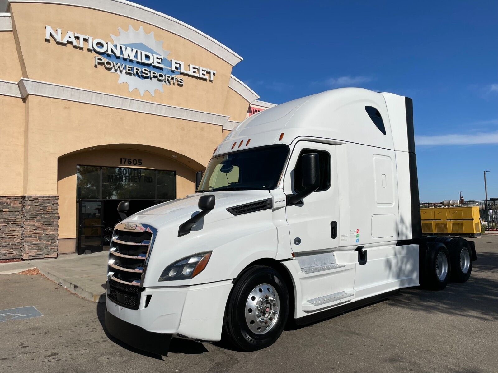 2019 Freightliner Cascadia Diesel Tractor Semi Truck 400 HP Detroit DD 15 Turbo