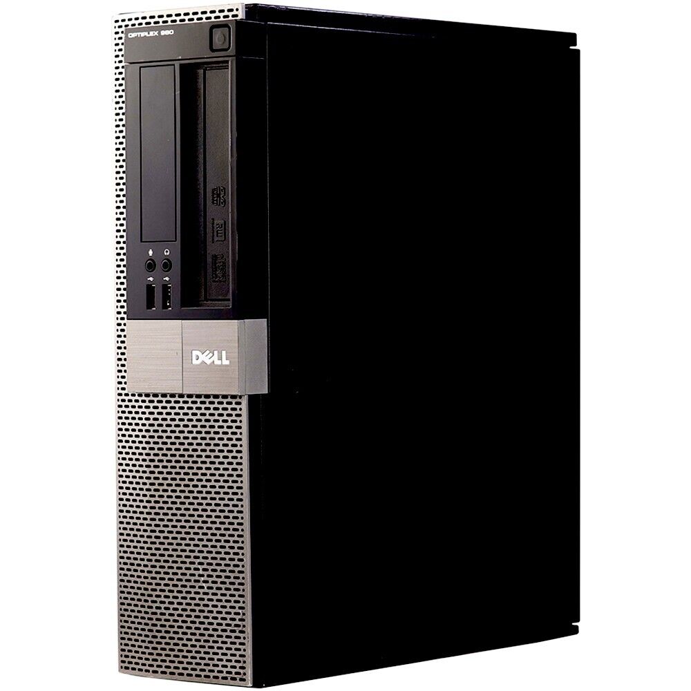 Dell PC Desktop Computer Intel i5 8GB RAM 500GB HDD Windows 10 Wi-Fi