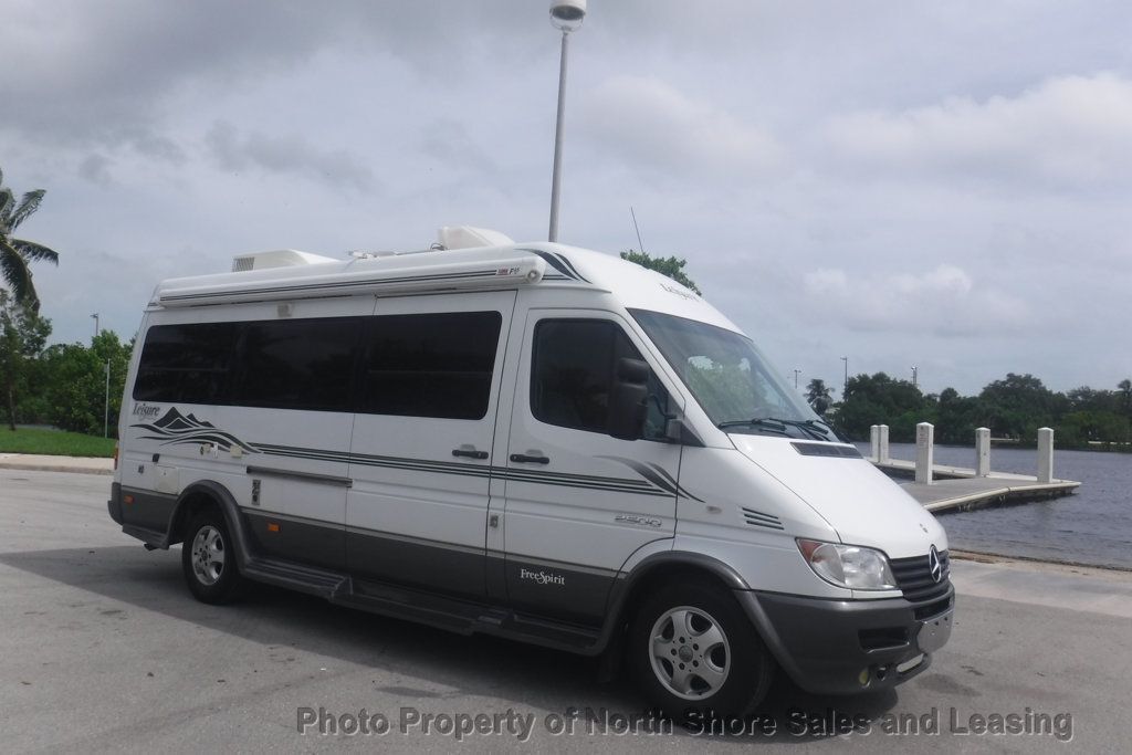 Clean 2005 Leisure Travel Free Spirit Mercedes Benz Diesel Sprinter RV Class B