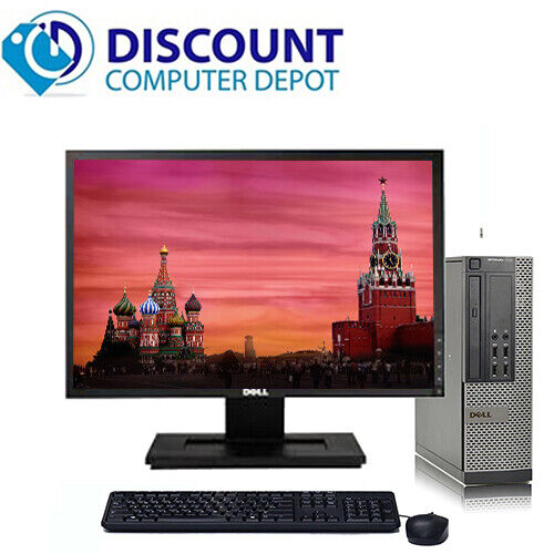 Dell Optiplex 990 USFF Windows 10 Home Tower Computer PC i5 2.5GHz 4GB 250GB 19″