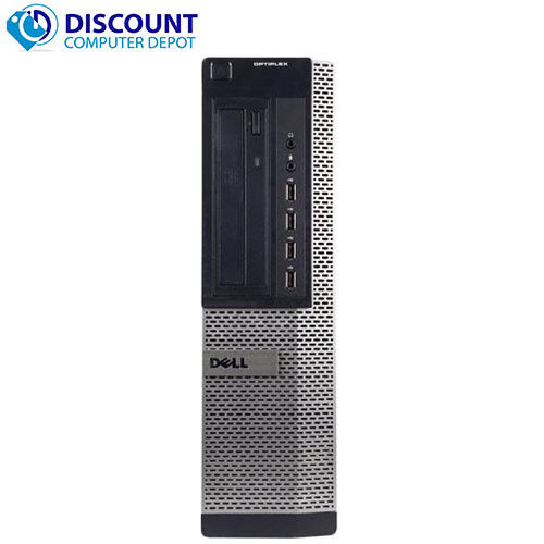 Dell Computer Quad Core i5 Desktop 16GB RAM 2TB HD Windows 10 Pro DVD WiFi HDMI