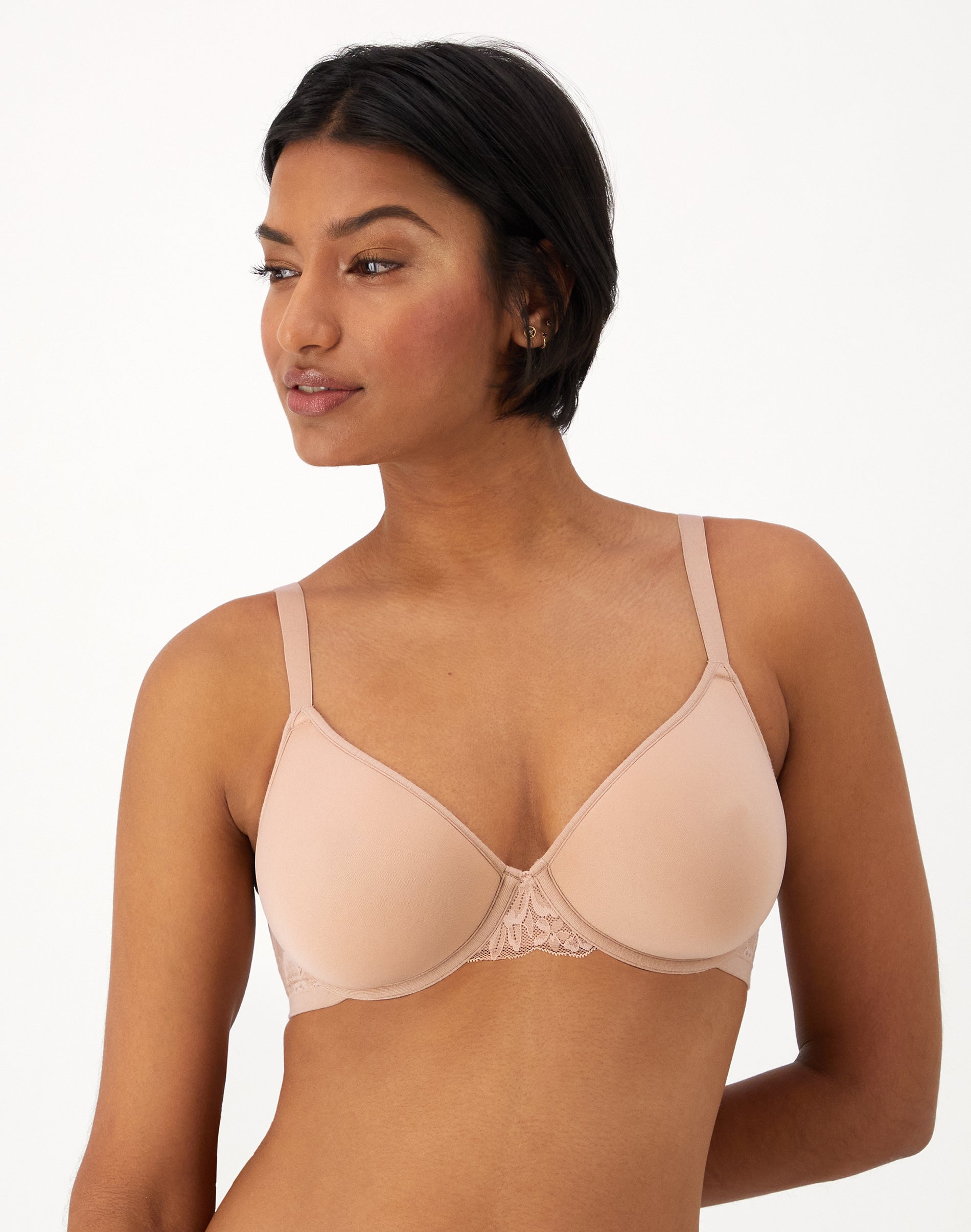Bali Breathe Lightweight T-Shirt Bra Almond 34D Women’s