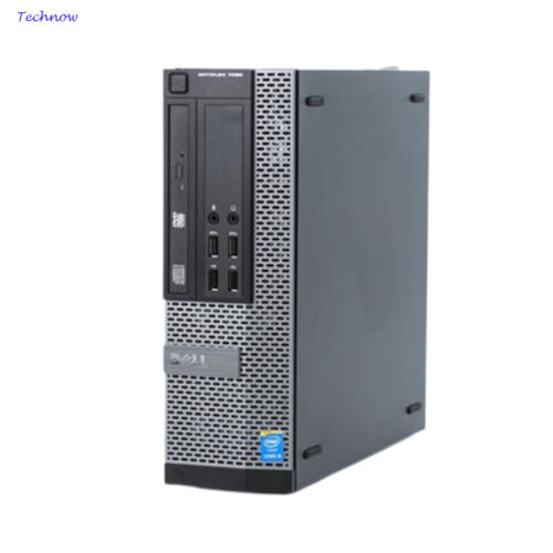Dell OptiPlex Desktop PC Computer Intel I7 16GB 1TB SSD Dual 22″ LCD WIFI WIN 10