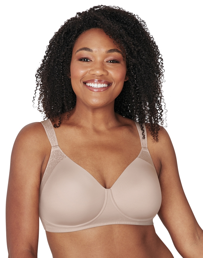 Playtex Secrets Perfectly Smooth Wireless Bra Evening Blush 36D Women’s