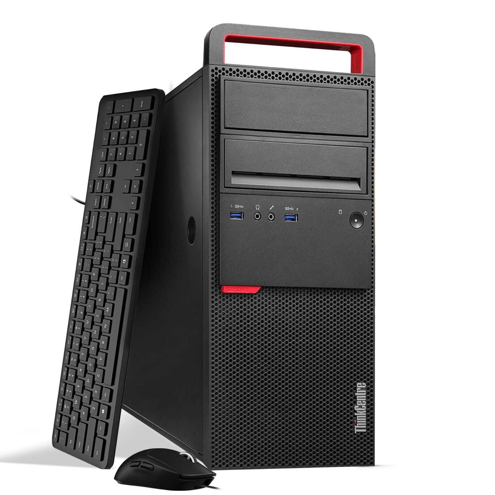Lenovo Tower Desktop Computer PC Intel i7-6700 16GB RAM 512GB SSD Wi-Fi Win 10