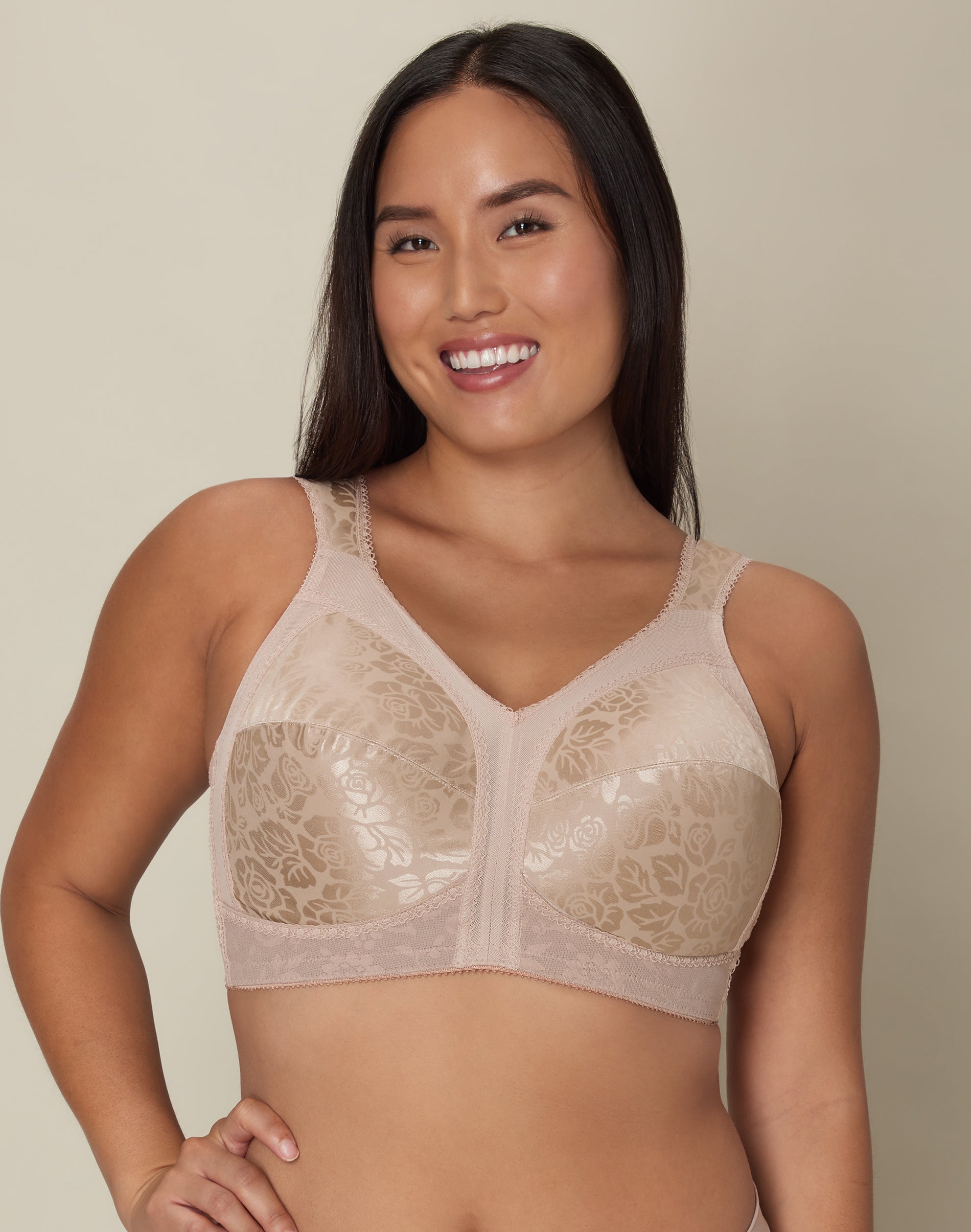 Playtex 18 Hour Ultimate Shoulder Comfort Wireless Bra Toffee 54C Women’s