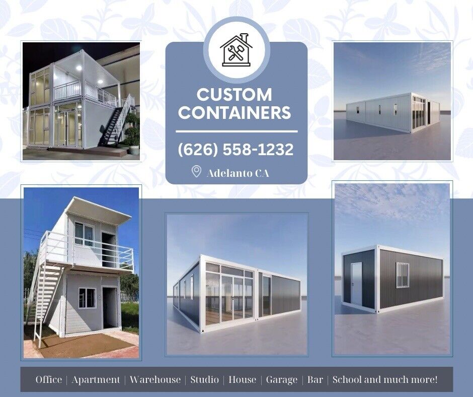 Tiny Container HomEs! Financing Is Available! Message Us (626) 558-1232