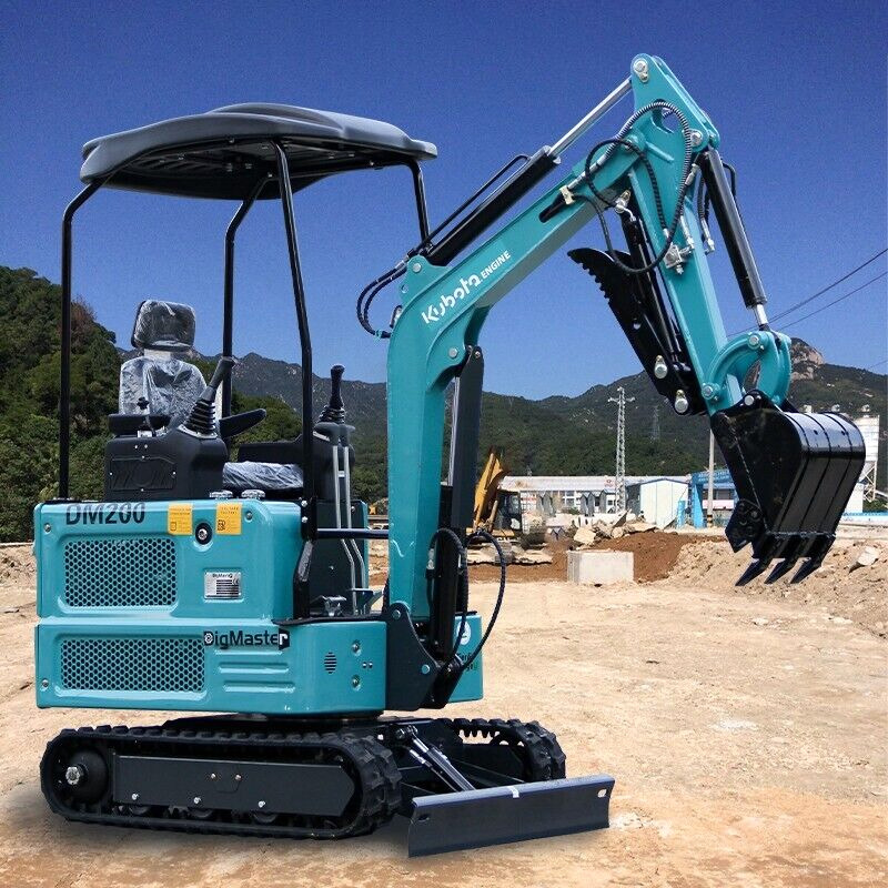 4,000 lbs  Mini Excavator,Hydrauic Thumb EPA Certified USA KUBOTA Diesel Machine