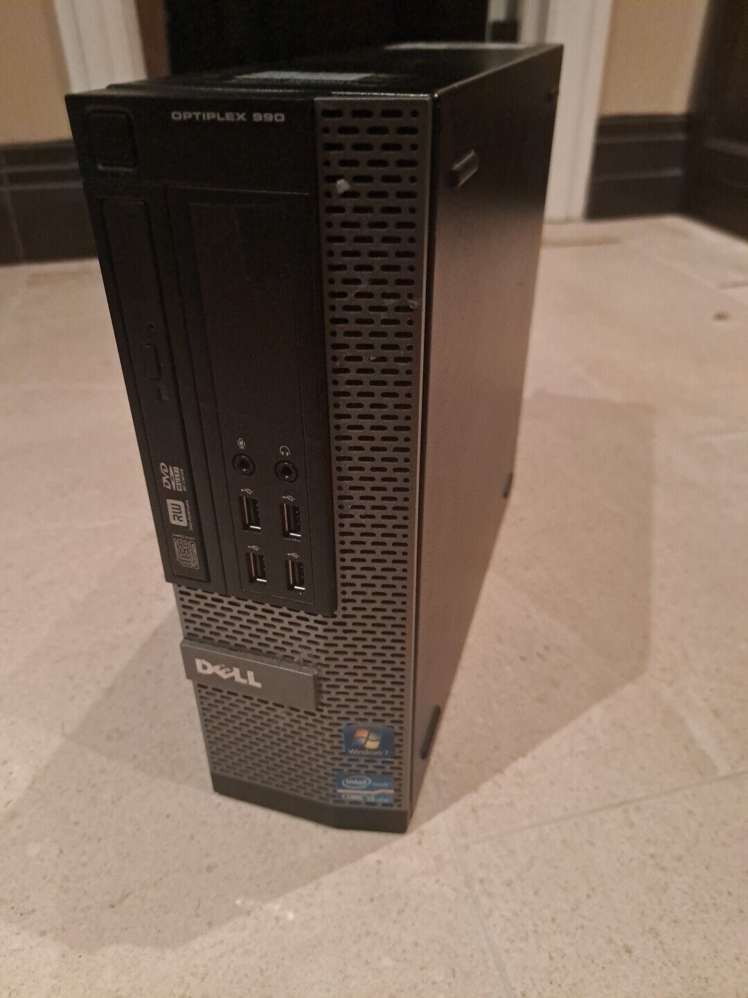 Dell Optiplex 990 (1 TB HDD, Intel Core i5-2400, 3.10GHz, 16GB) Desktop – Black