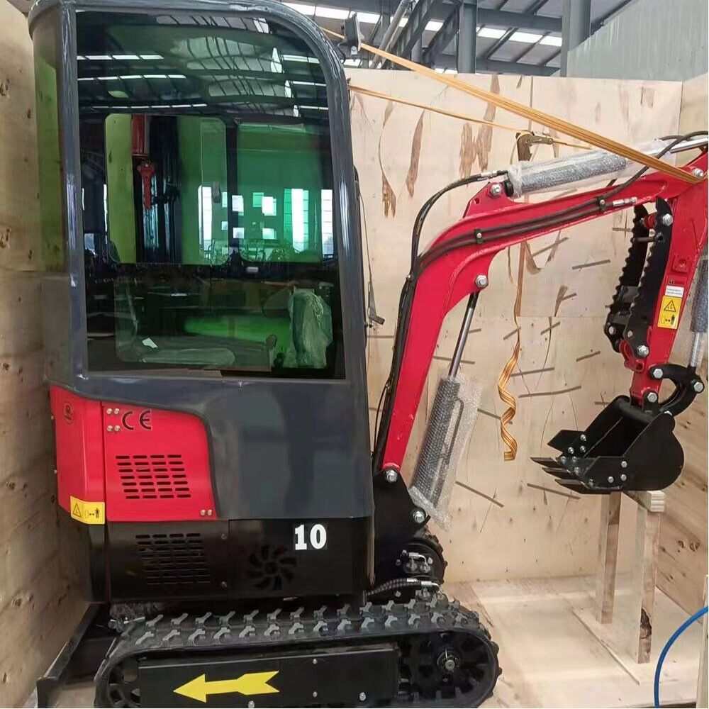 Closed Cabin Mini Crawler Hydraulic Excavator in Stock USA