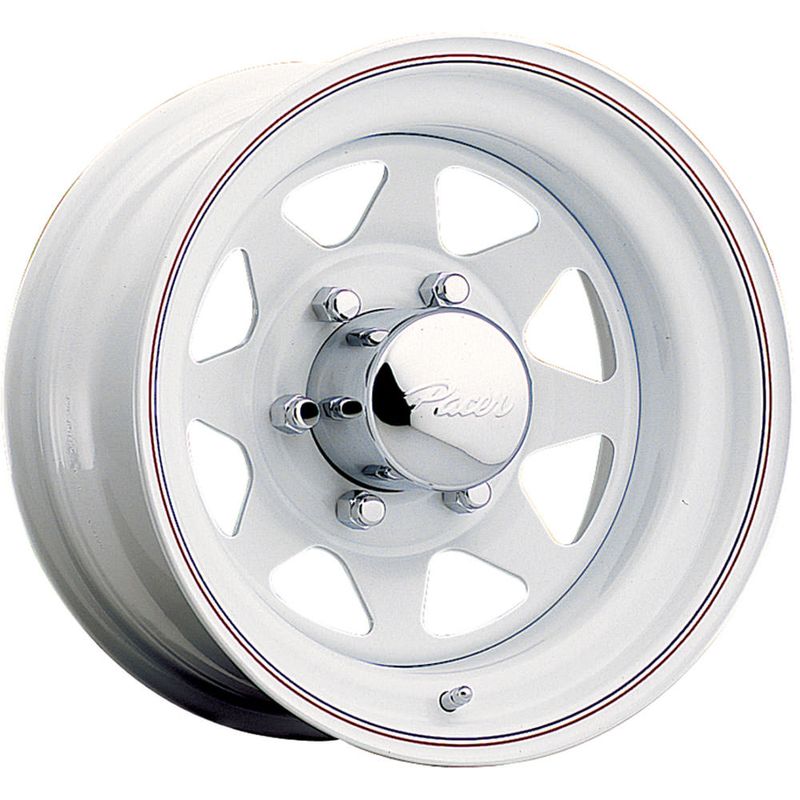 Pacer 310W White Spoke, 15X8, 310W-5812