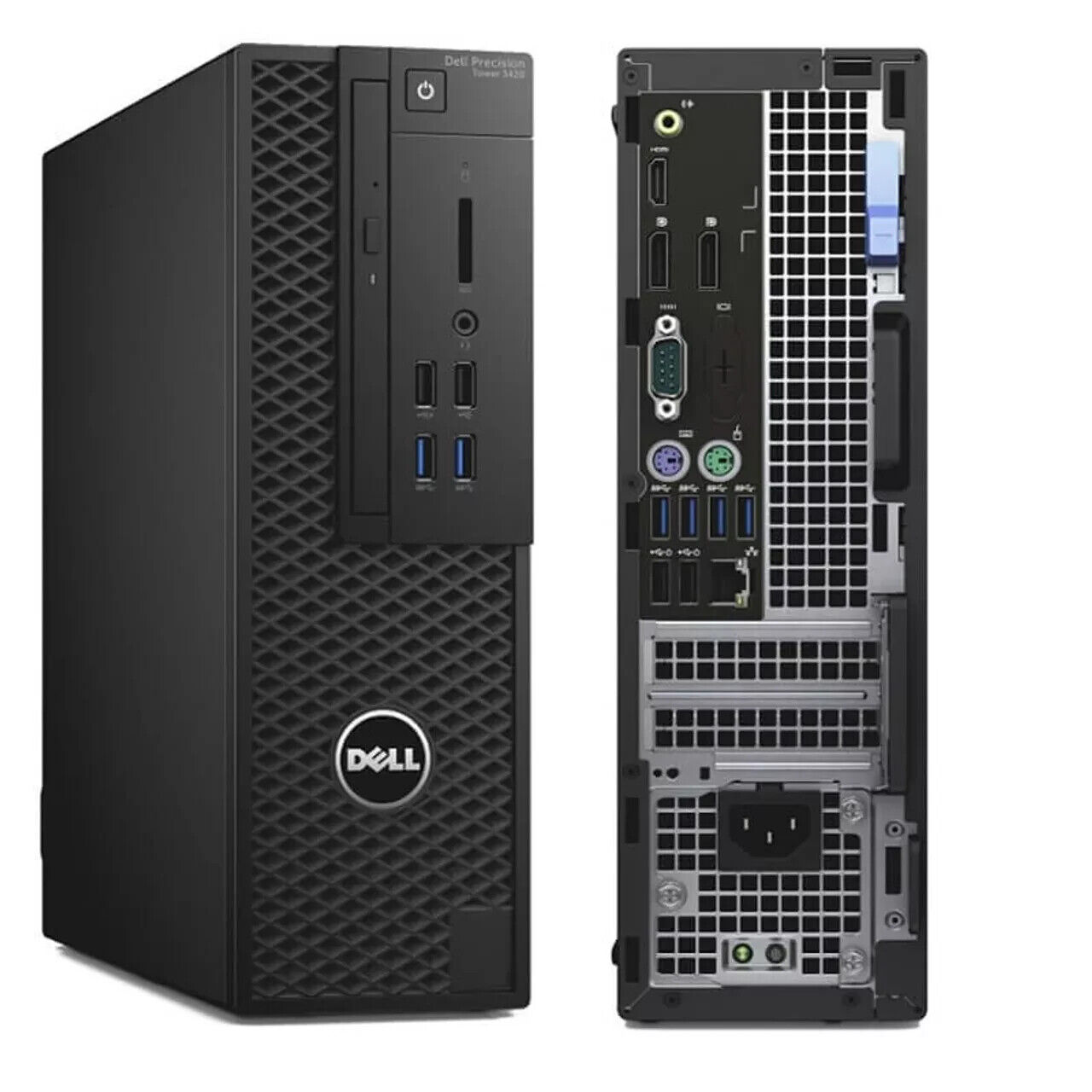 Dell Precision 3420 SFF Core i7 7th-Gen Desktop 8GB RAM 256GB SSD Win 11