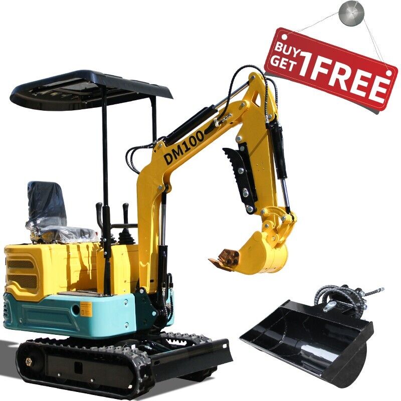 Mini Excavator 13.5HP EPA Engine Micro Crawler Excavator Small Digger USA Stock Mini Excavator 13.5HP EPA Engine Micro Crawler Excavator Small Digger USA Stock