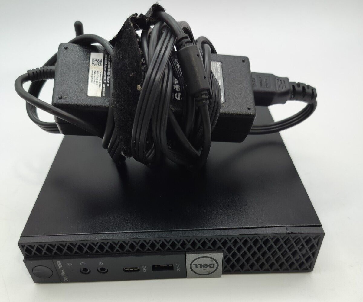 Dell Optiplex 7060m Micro i5-8500T 2.10Ghz 16GB 256GB SSD 3DP WiFi Win 11 Read
