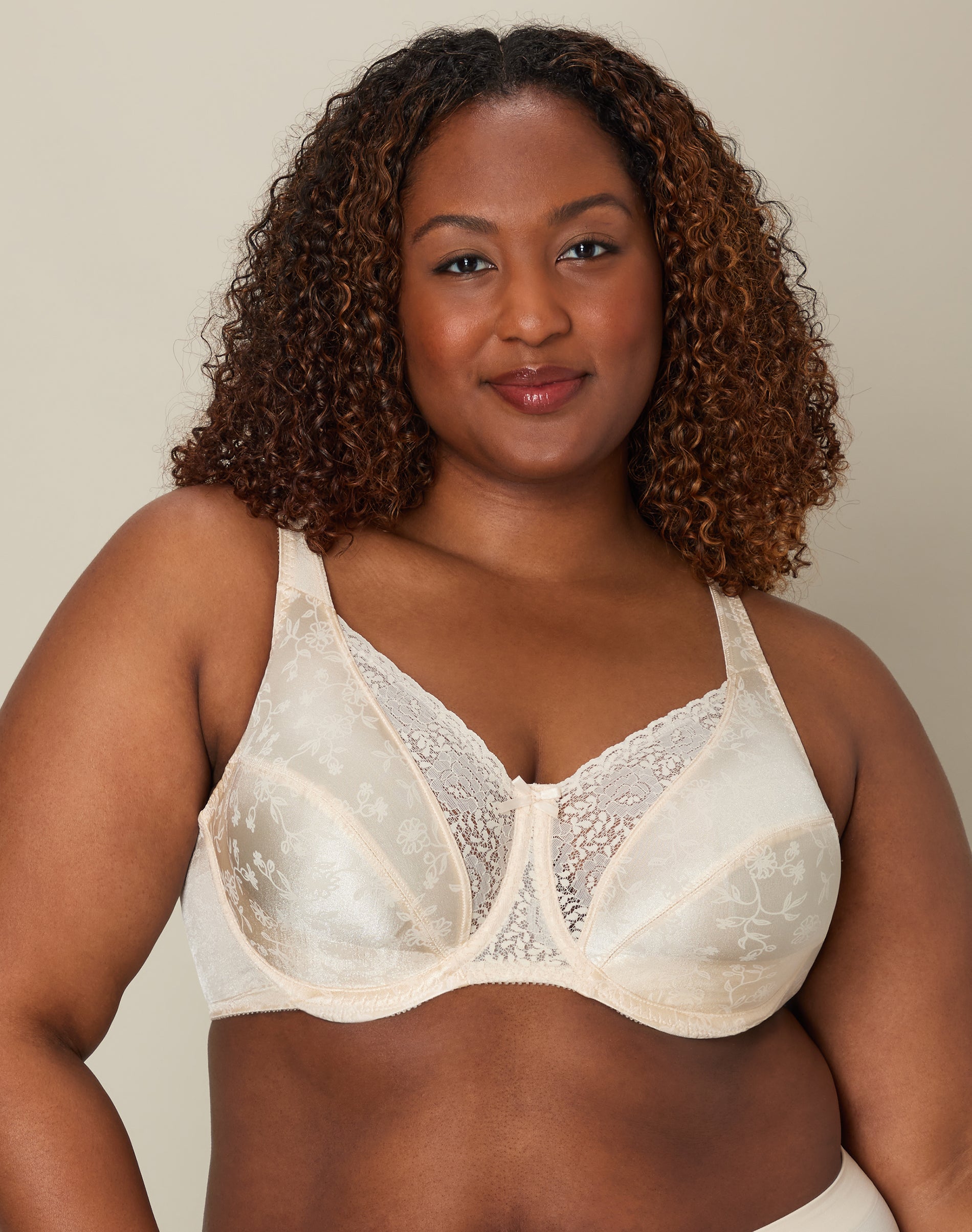 Playtex Secrets Lifts & Supports Underwire Bra 4422 Natural Beige 40C Women’s