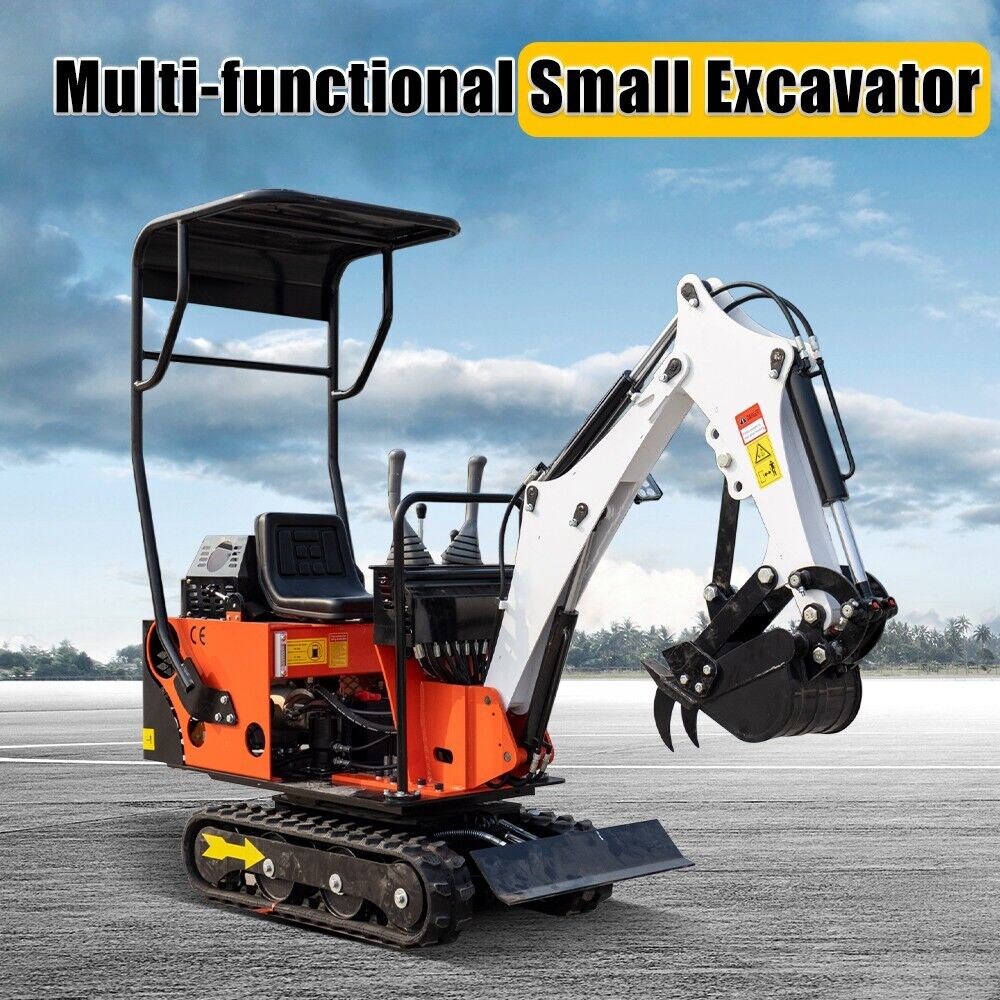 0.8ton Small Mini Track Excavator with Petrol Engine in Stock