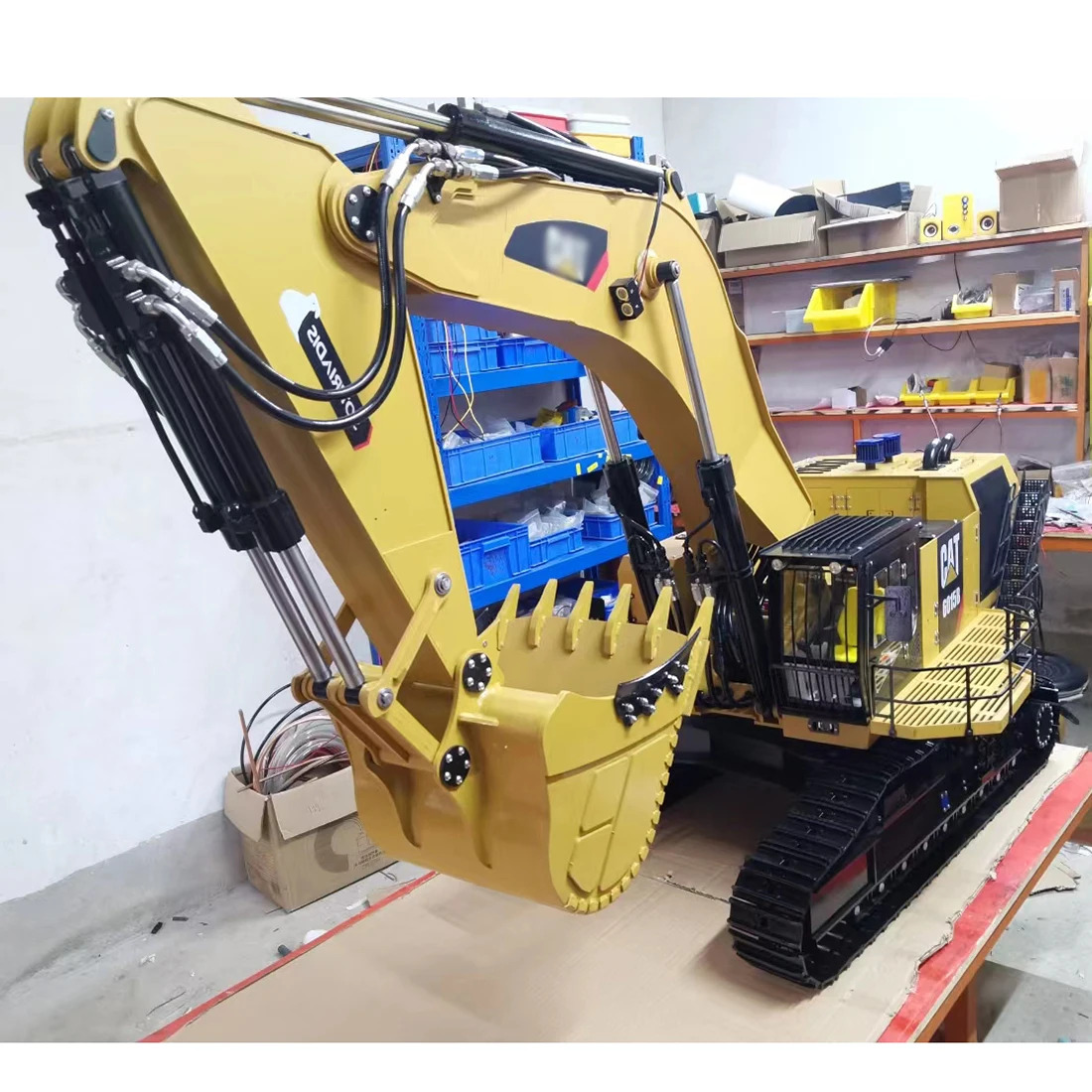 200KG 6015B RC Excavator 1/10 Hydraulic Excavator Metal – Import Tax Included