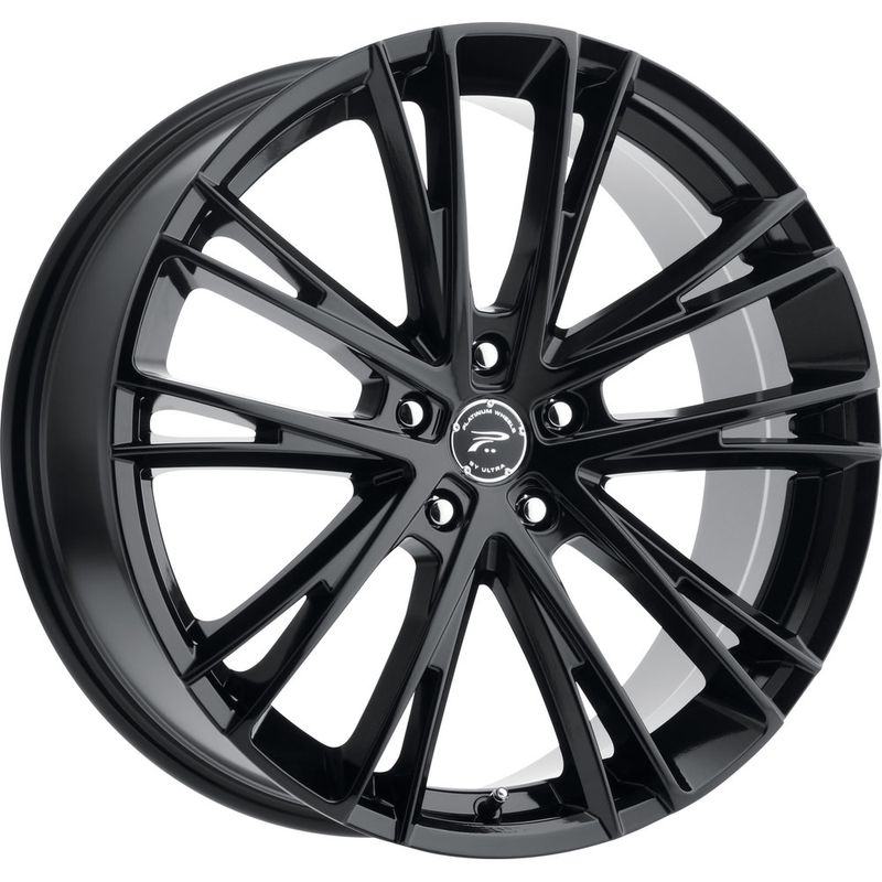 Platinum 458BK Prophecy, 18X8, 458-8843BK+35