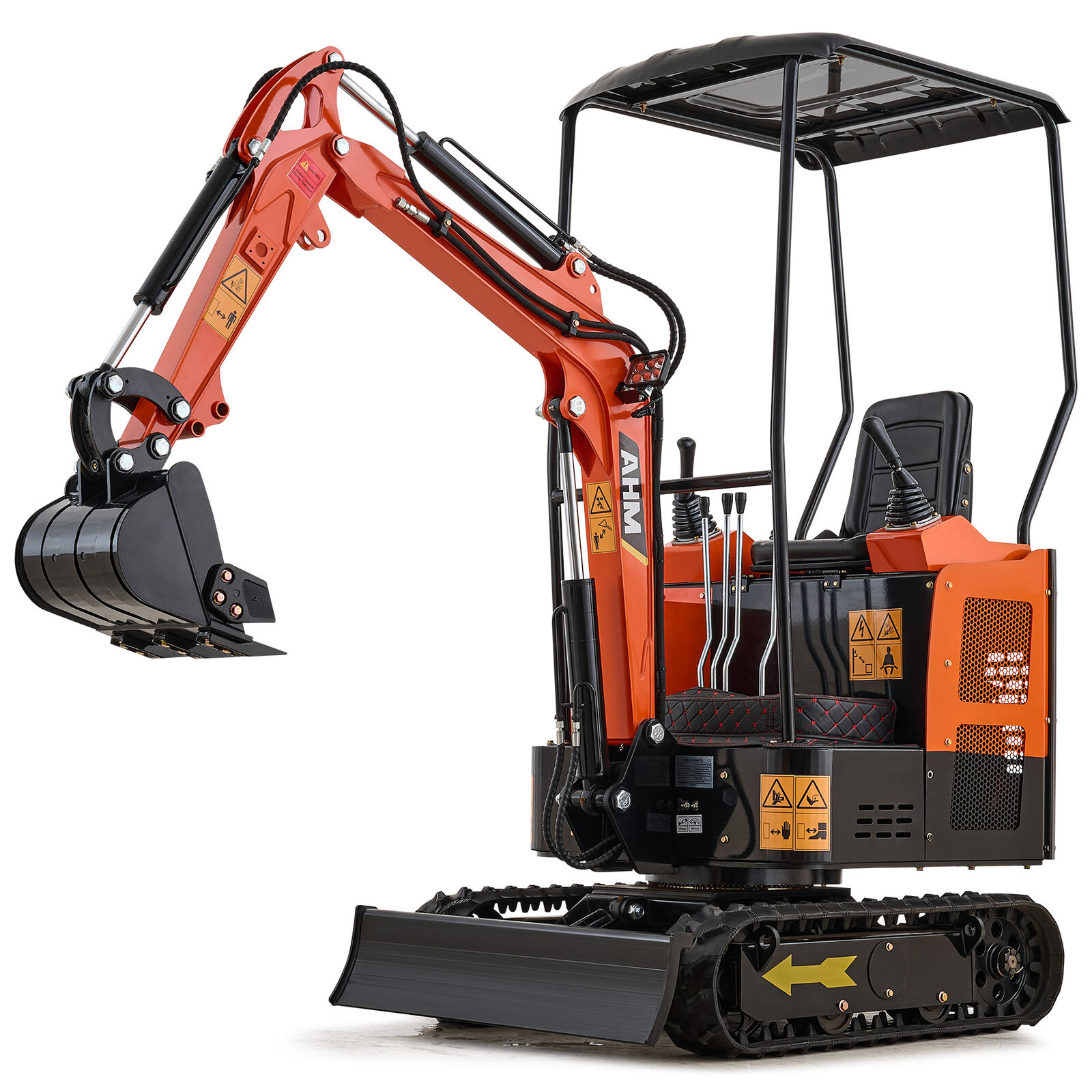 AHM 2600 lb Mini Excavator Crawler with 23 hp EPA Engine Briggs & Stratton AHM 2600 lb Mini Excavator Crawler with 23 hp EPA Engine Briggs & Stratton