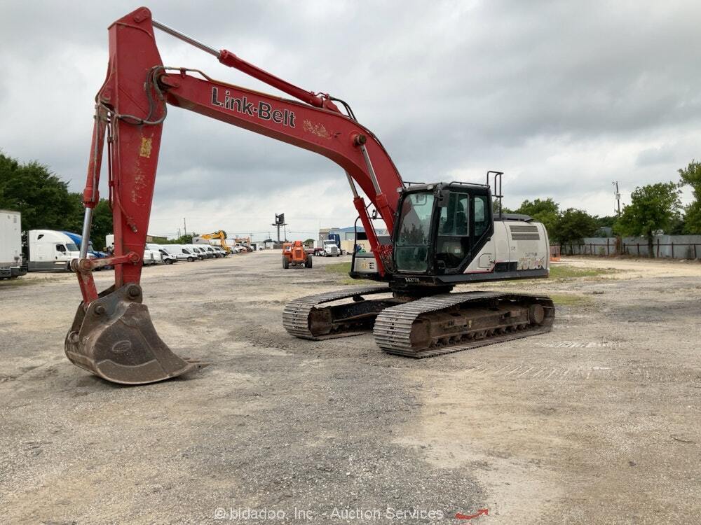 2016 Linkbelt 250×4 Hydraulic Excavator Trackhoe Isuzu A/C Cab Aux Hyd bidadoo 2016 Linkbelt 250×4 Hydraulic Excavator Trackhoe Isuzu A/C Cab Aux Hyd bidadoo