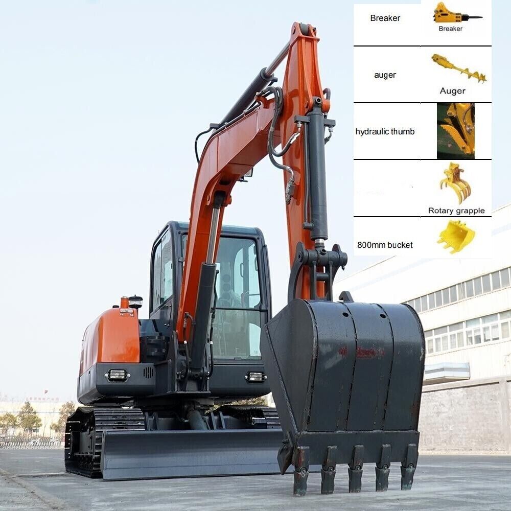 FREE SHIPPNG New  Excavator, + 5 attchmnts EPA  Yanmar Diesel 12000 Lbs 61.5 HP FREE SHIPPNG New  Excavator, + 5 attchmnts EPA  Yanmar Diesel 12000 Lbs 61.5 HP