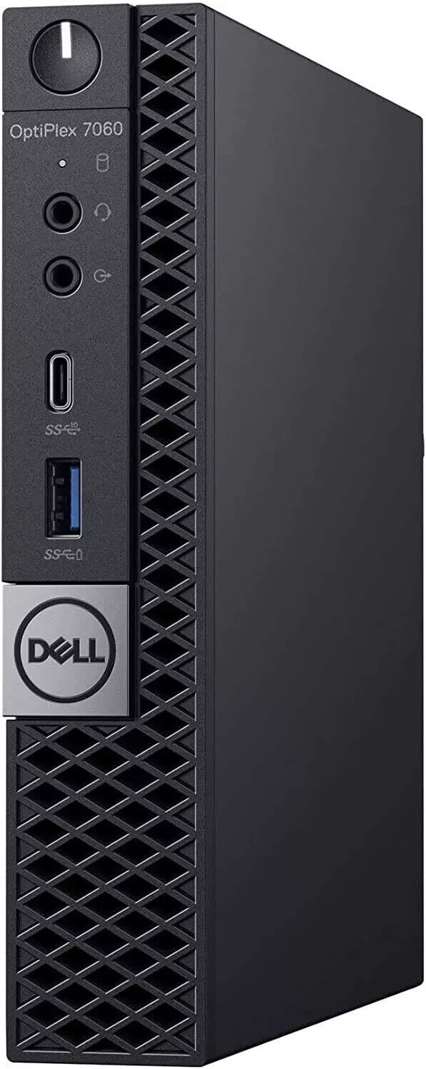 Dell Optiplex 7060 Micro Desktop 3.2GHz i7-8700 8GB RAM 256GB – Very Good