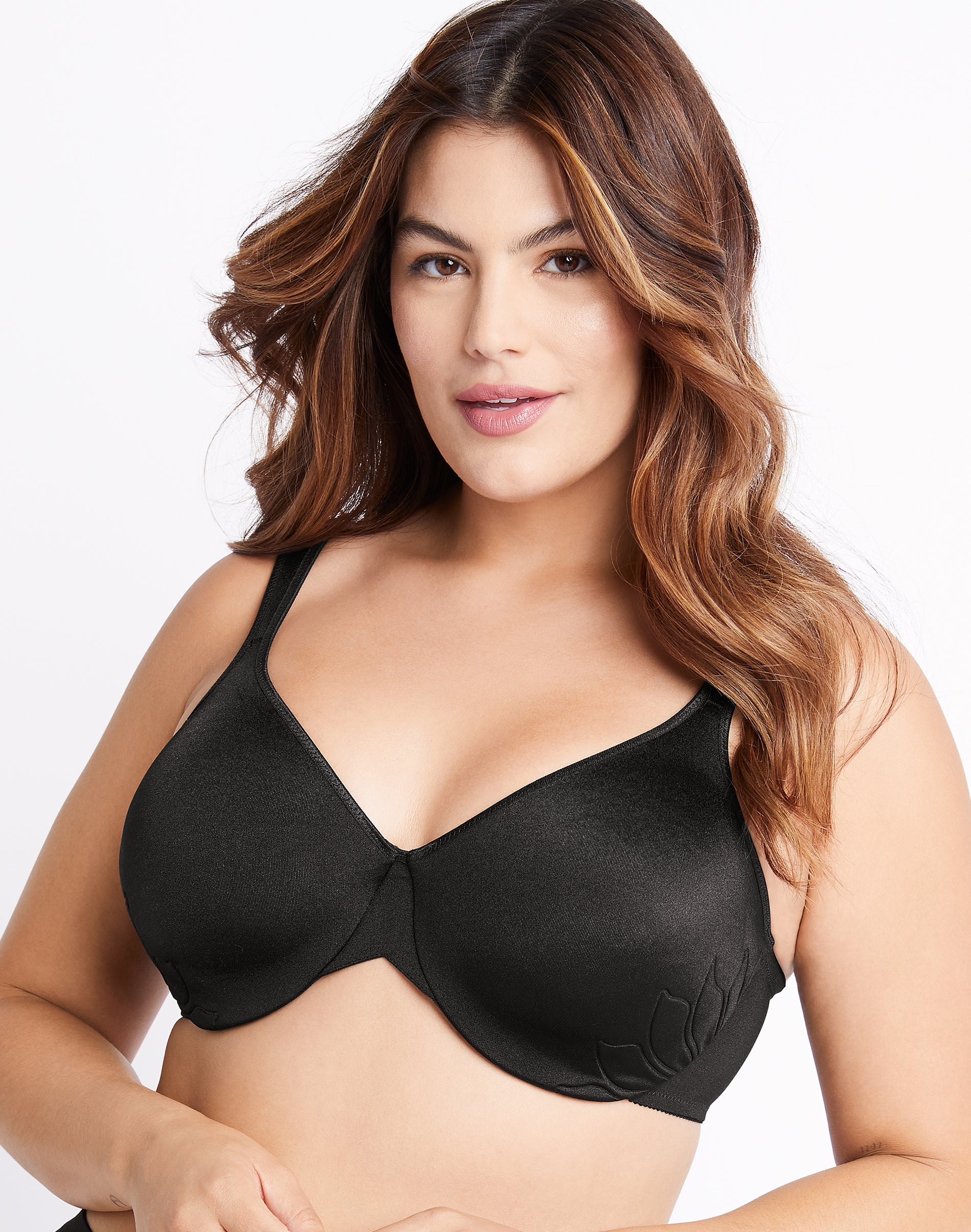 Bali Live It Up Seamless Underwire Bra Black 40C Women’s