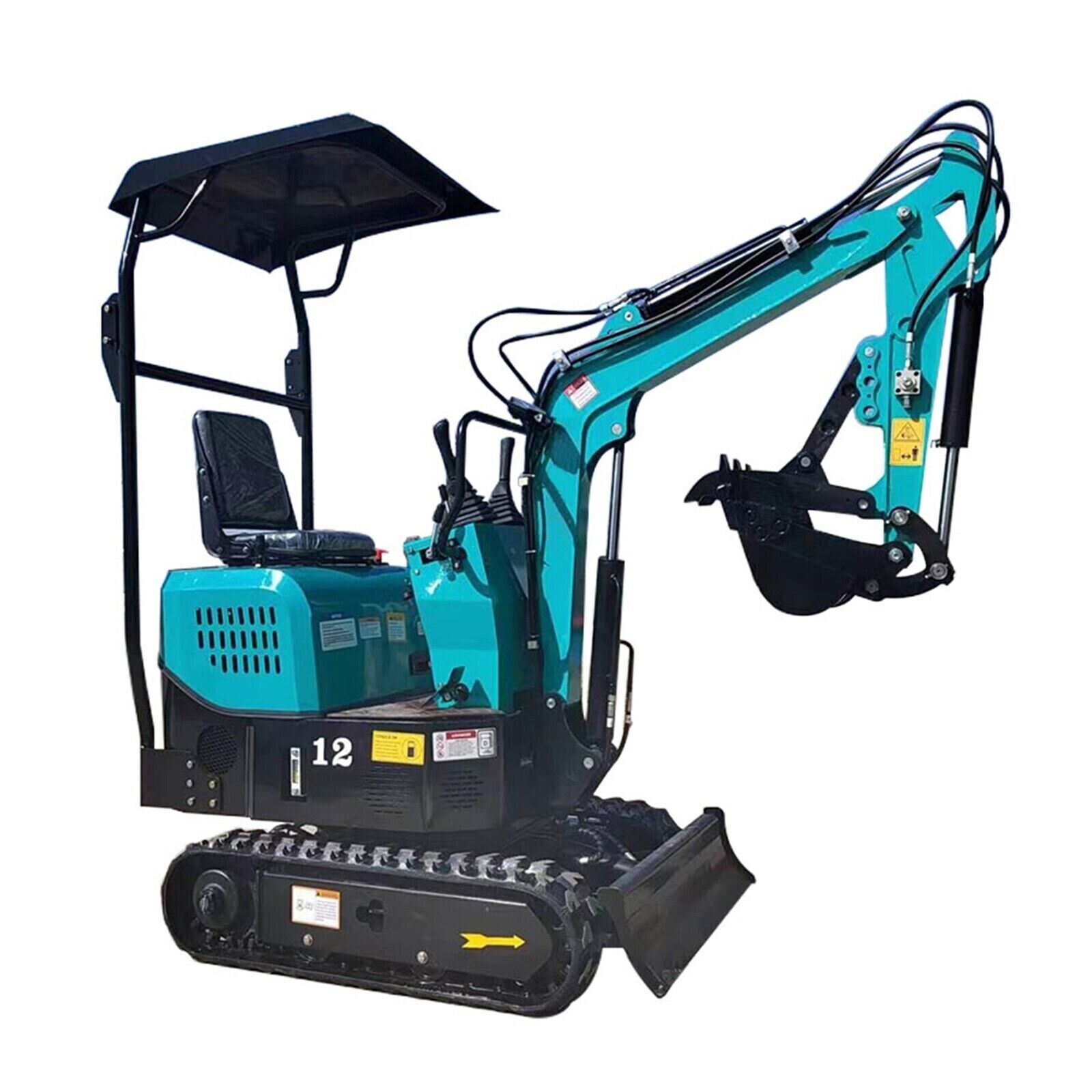 CFG KAT12 Mini Excavator 13.5HP Briggs & Stratton Engine Crawler 1 Ton 2023 NEW