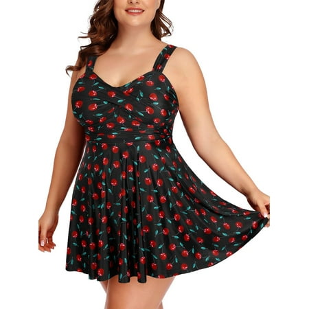 Verno Two-Piece Sets Floral Print 85% Polyester, Swimsuit (Women’s)