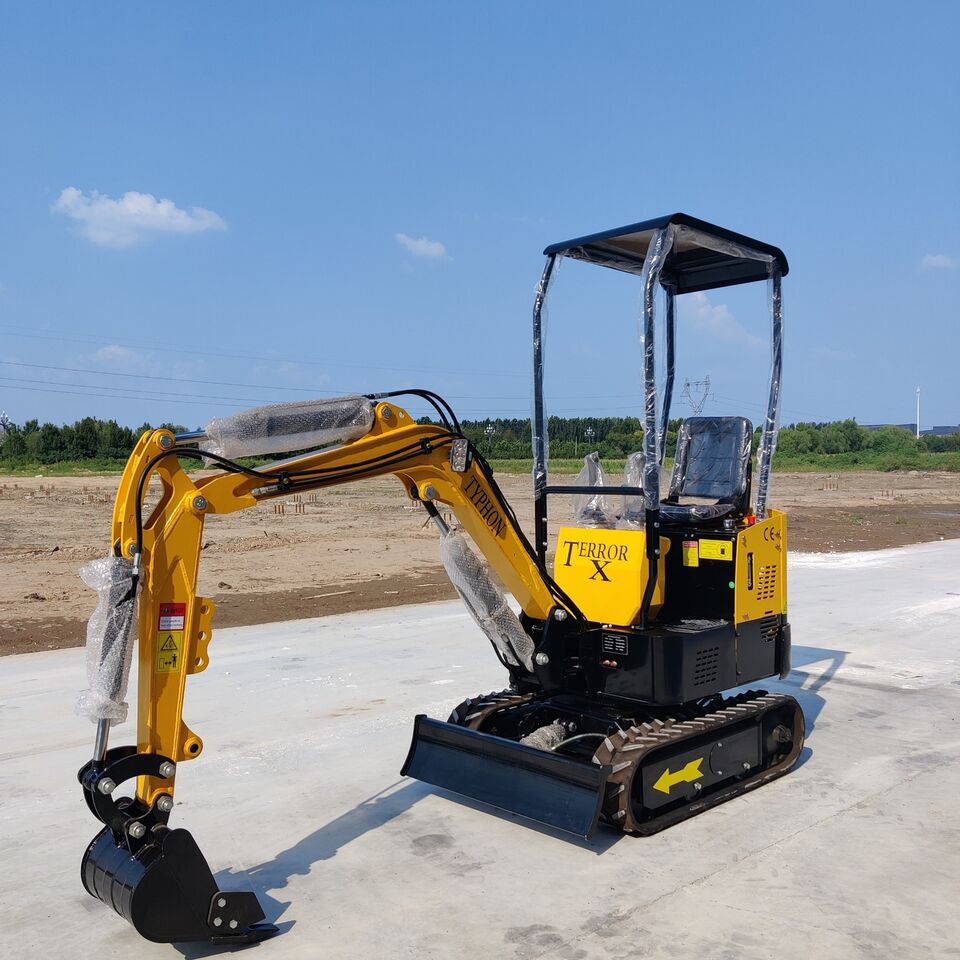 Mini Excavator TYPHON TERROR X Storm EPA Certified Gas Briggs & Stratton Engine