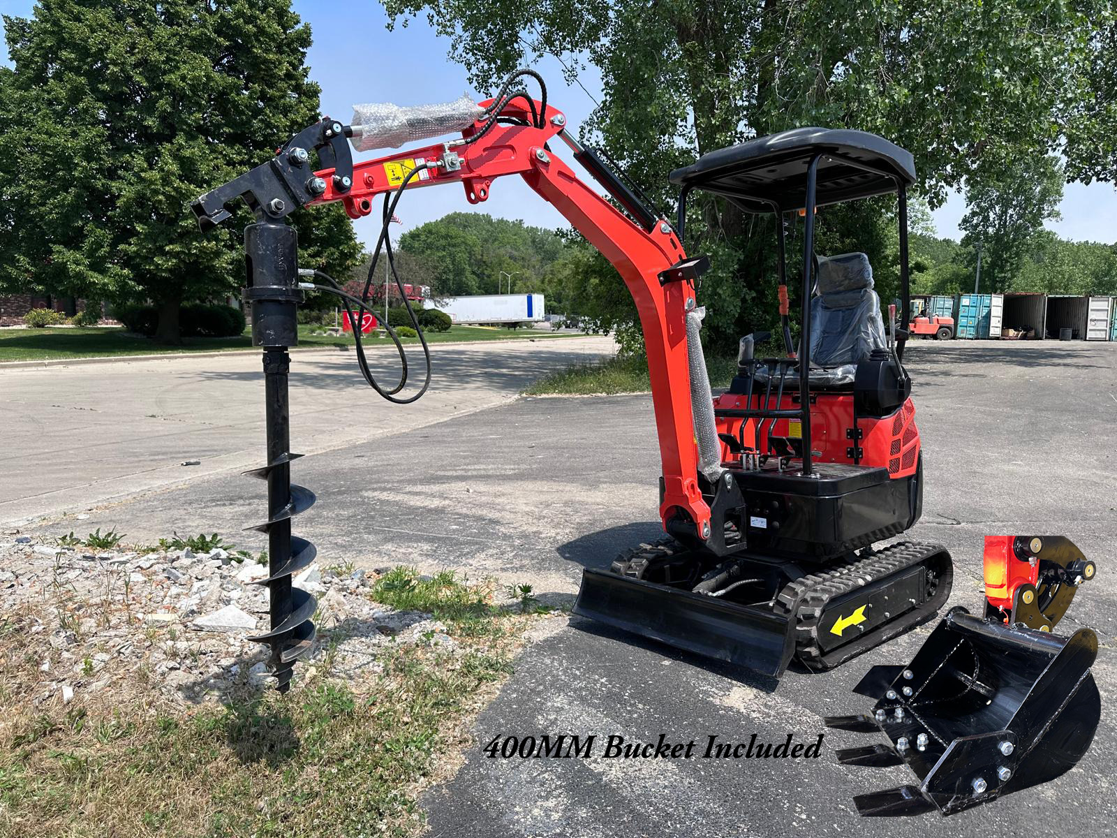 FREE SHIPPING 2024 2 Ton New Mini Excavator,  KUBOTA D902 Diesel Engine 16 hp