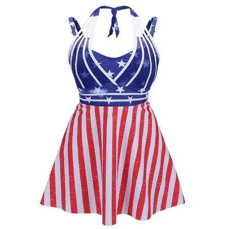 Phenas Plus Size Two Piece Swimsuits for Women Flowy Halter Swim Dress with Boyshorts Tankini Bathing Suits Phenas Plus Size Two Piece Swimsuits for Women Flowy Halter Swim Dress with Boyshorts Tankini Bathing Suits