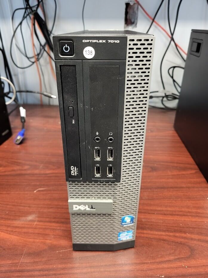Dell OptiPlex 7010 SFF i5-3470 3.20GHz 4GB RAM 500GB HDD Windows 10 Pro #73