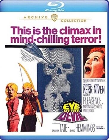 Eye of the Devil (blu-ray),New DVD, John Le Mesurier,David Hemmings,Sharon Tate,
