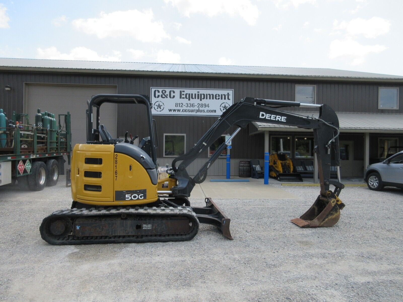 2020 John Deere 50G Excavator Nice shape! Open cab Aux hydraulics