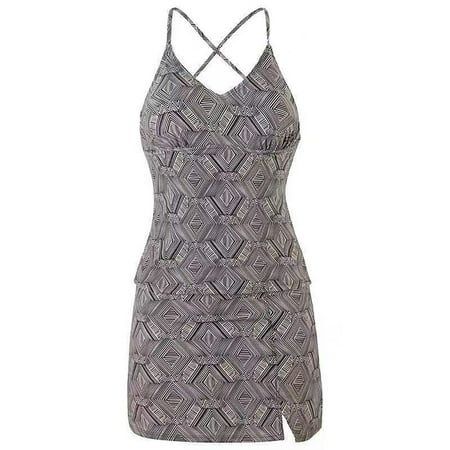 Noarlalf Two-Piece Sets Adjustable Strap Geometry Pattern, Swimsuit (Women’s)