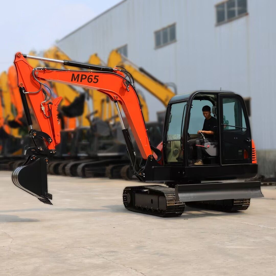 Free Shipping 1 Ton Mini Excavator Diesel Yanmar Engine Physical No Thumb Clip